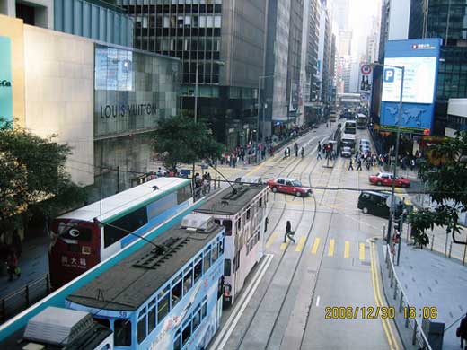 香港 街の様子